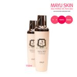 [ANJO] Mayu Jeju Horse Oil Skin 150ml - 4,800mg Pure Jeju Horse Oil, Moisturizing, Lightweight Formula with Niacinamide & Adenosine - Made in Korea